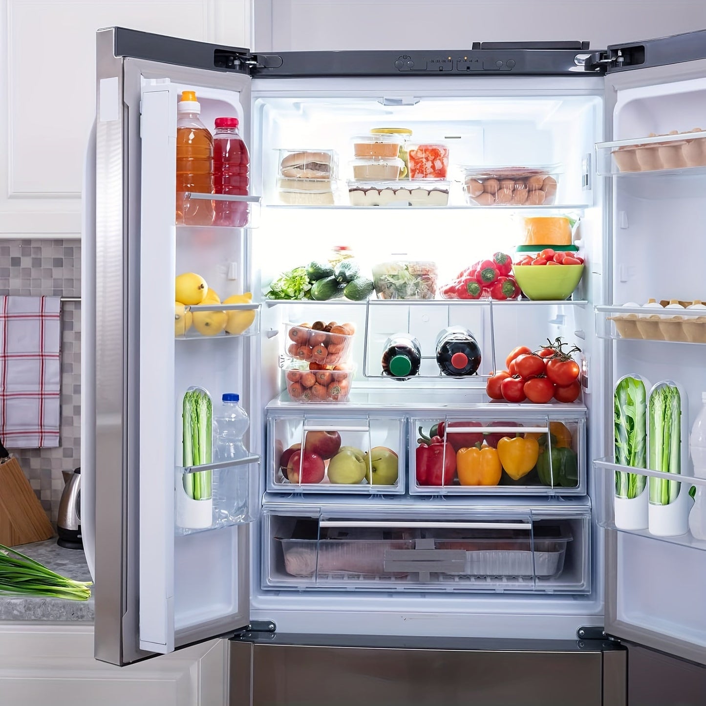 Keep Your Vegetables and Herbs Fresh for Up to 3 Weeks!
